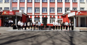 Памятный митинг в честь Дня Победы.